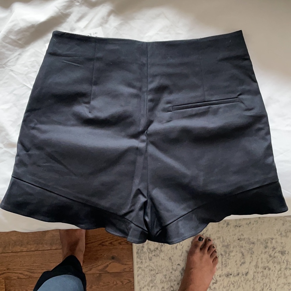 Zara Bottom Ruffled Shorts— New! - Picture 7 of 8